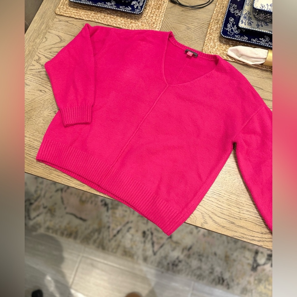 Vince Camuto Pink Sweater